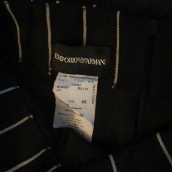 Emporio Armani Striped Woven skirt - Picture 3 of 6